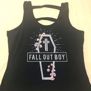 Women’s 2x Fall Out Boy FOB tank top